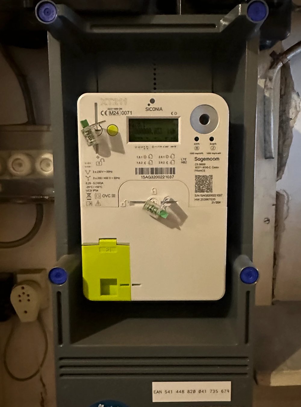 De digitale elektriciteitsmeter (Fluvius)